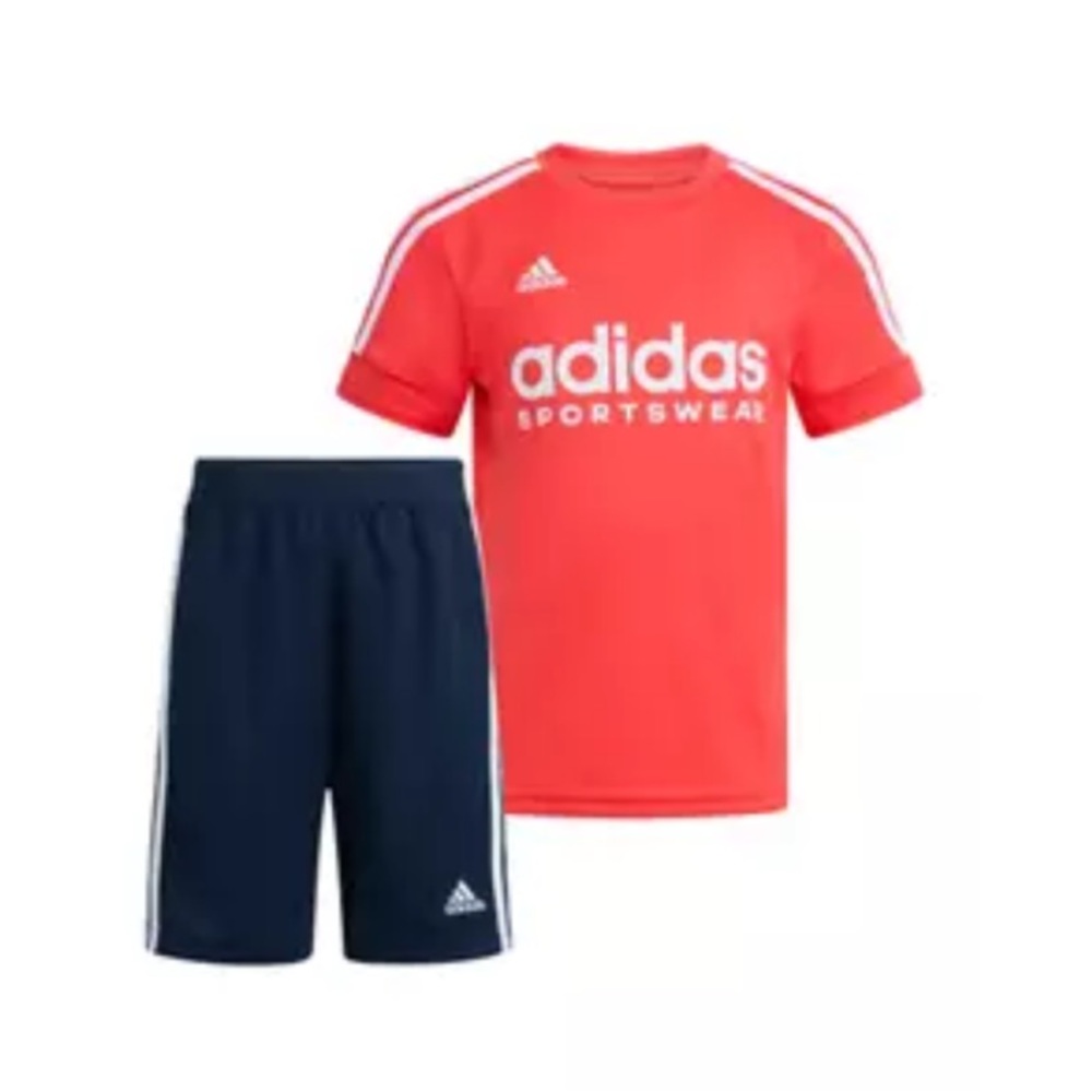 Adidas Red Sportswear Set